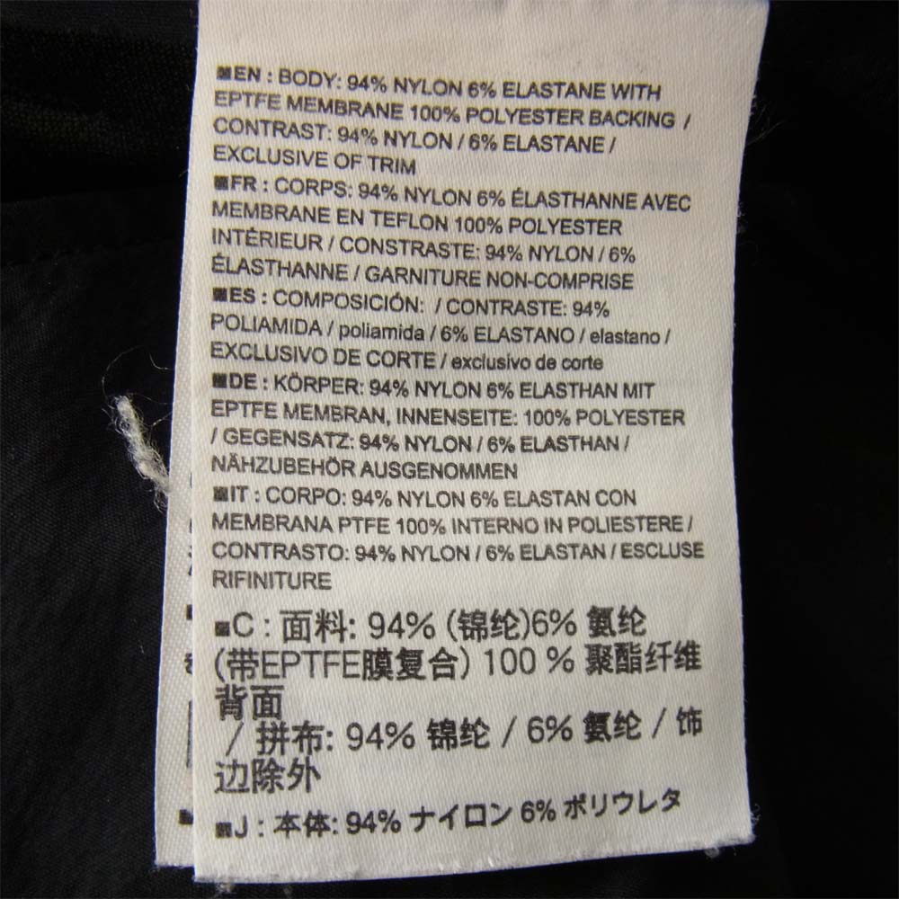 ARC'TERYX アークテリクス 22699 国内正規品 VEILANCE ヴェイランス Indisce Pant ブラック系 32【中古】