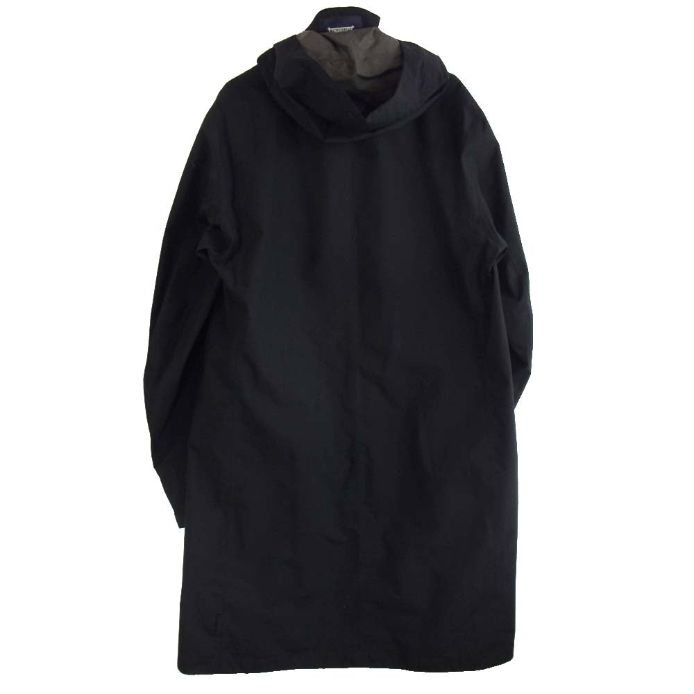 Herno ヘルノ Laminar ラミナー GORE-TEX ゴアテックス ステンカラー コート ブラック系 50【中古】
