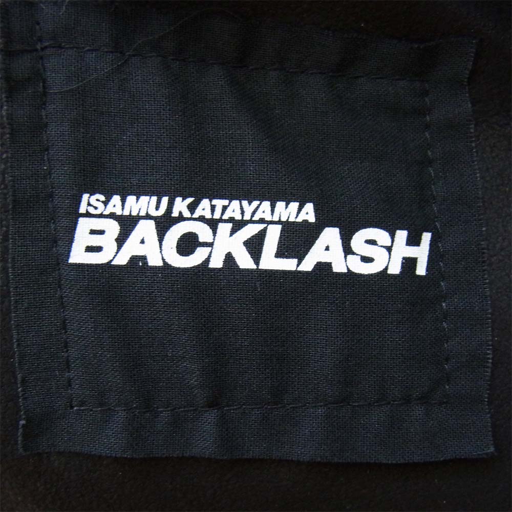 イサムカタヤマ バックラッシュ B1810-11 B'2nd 別注 インディアンゴート コットン カーディガン ブラック系【美品】【中古】