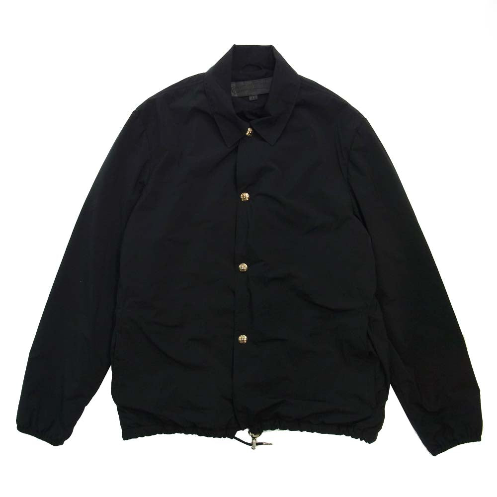 CHROME HEARTS クロムハーツ（原本無） Coach Jacket クロスボール コーチジャケット ブラック系 XL【美品】【中古】