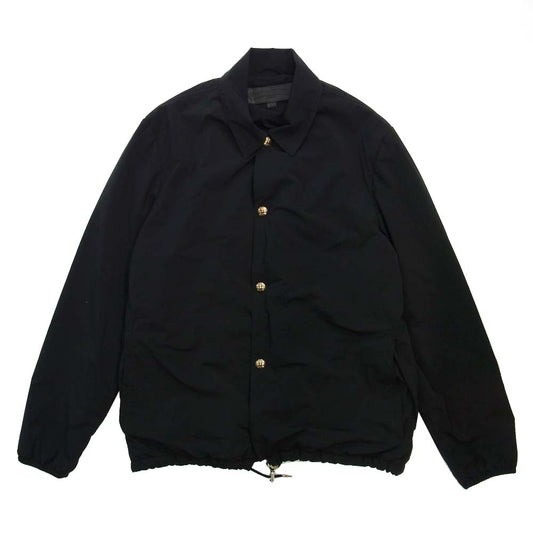CHROME HEARTS クロムハーツ（原本無） Coach Jacket クロスボール コーチジャケット ブラック系 XL【美品】【中古】