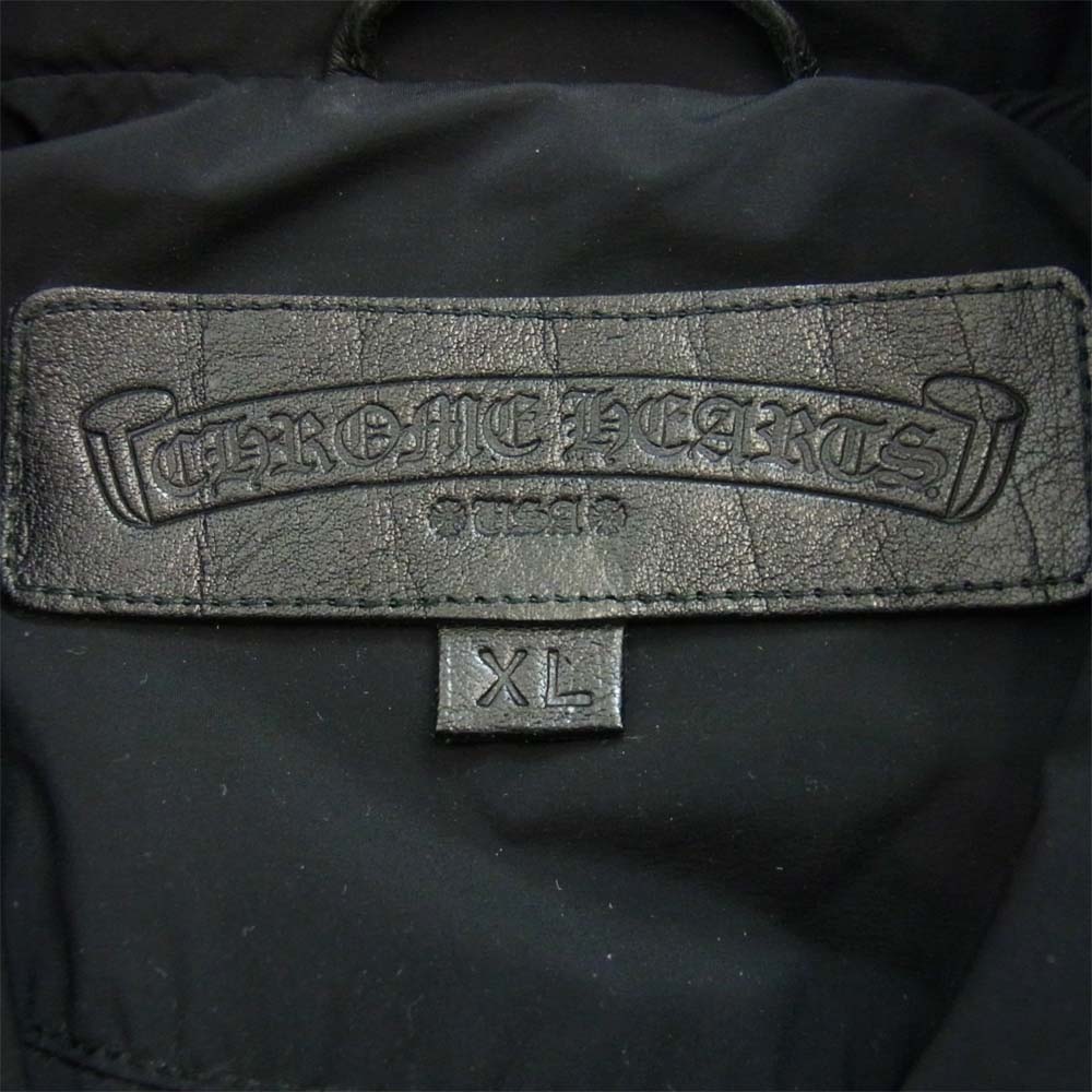 CHROME HEARTS クロムハーツ（原本無） Coach Jacket クロスボール コーチジャケット ブラック系 XL【美品】【中古】