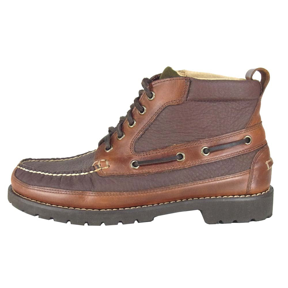 L.L.Bean エルエルビーン Men's Allagash Bison Chukka メンズ アラガッシュ バイソン チャッカ ブラウン系 8.5EE【美品】【中古】