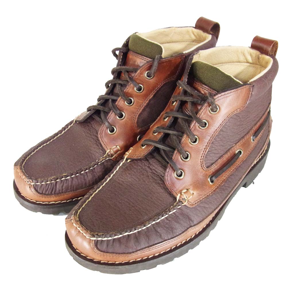 L.L.Bean エルエルビーン Men's Allagash Bison Chukka メンズ アラガッシュ バイソン チャッカ ブラウン系 8.5EE【美品】【中古】
