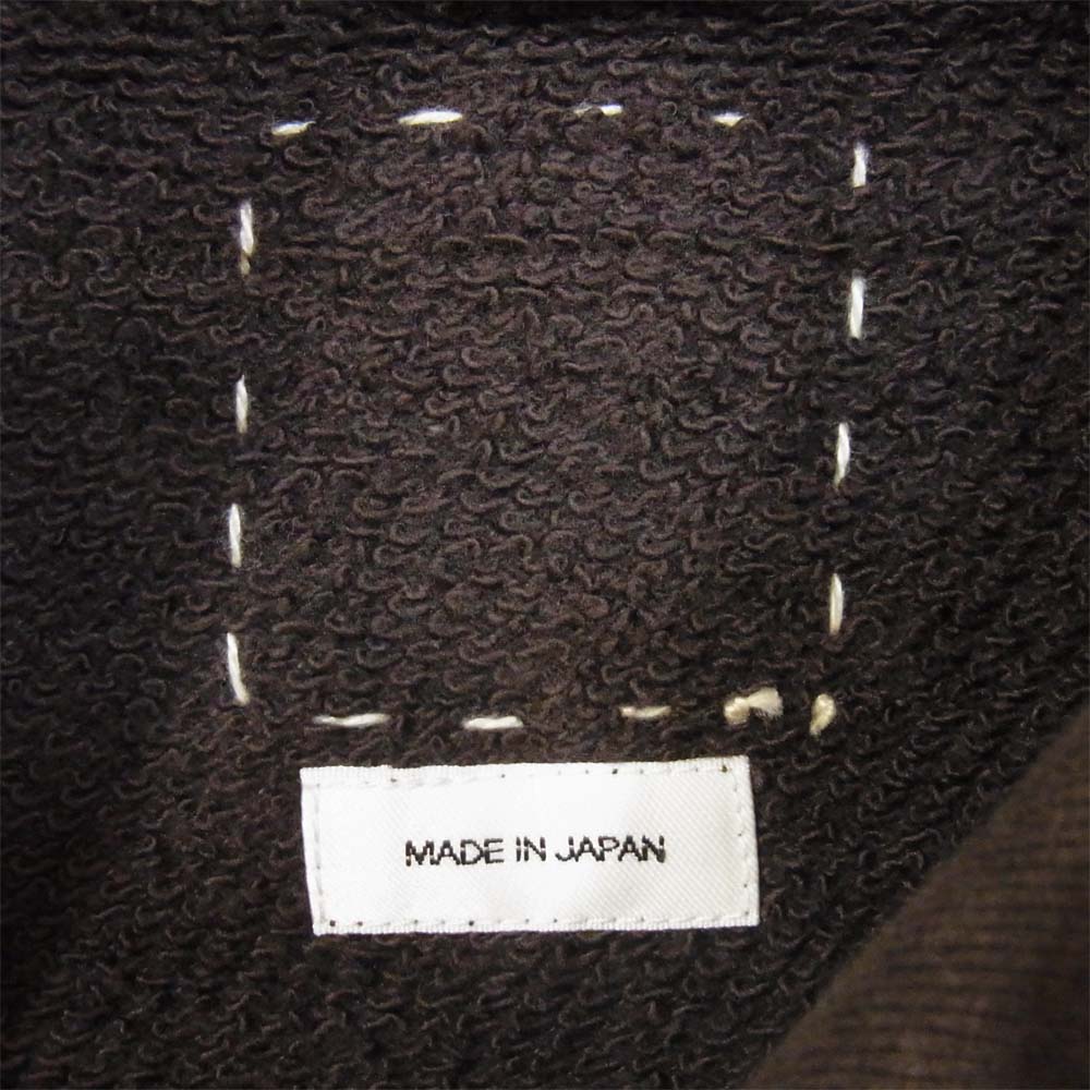 VISVIM ビズビム 20AW 0120205010021 JUMBO HOODIE PO プルオーバー パーカー チャコール系 1【極上美品】【中古】