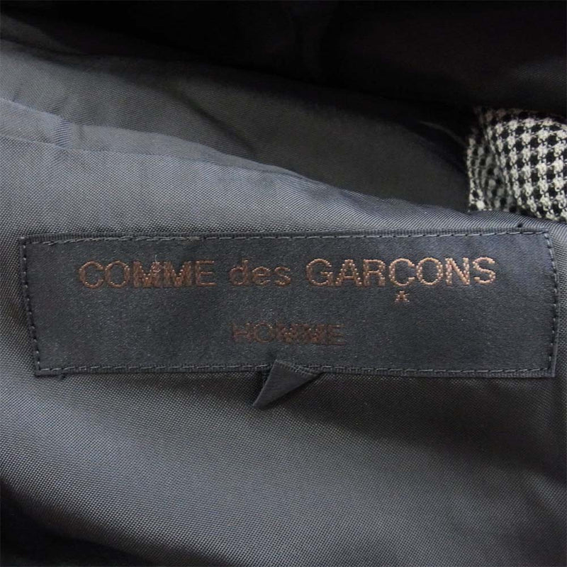 COMME des GARCONS HOMME コムデギャルソンオム 千鳥格子 ウール 3B