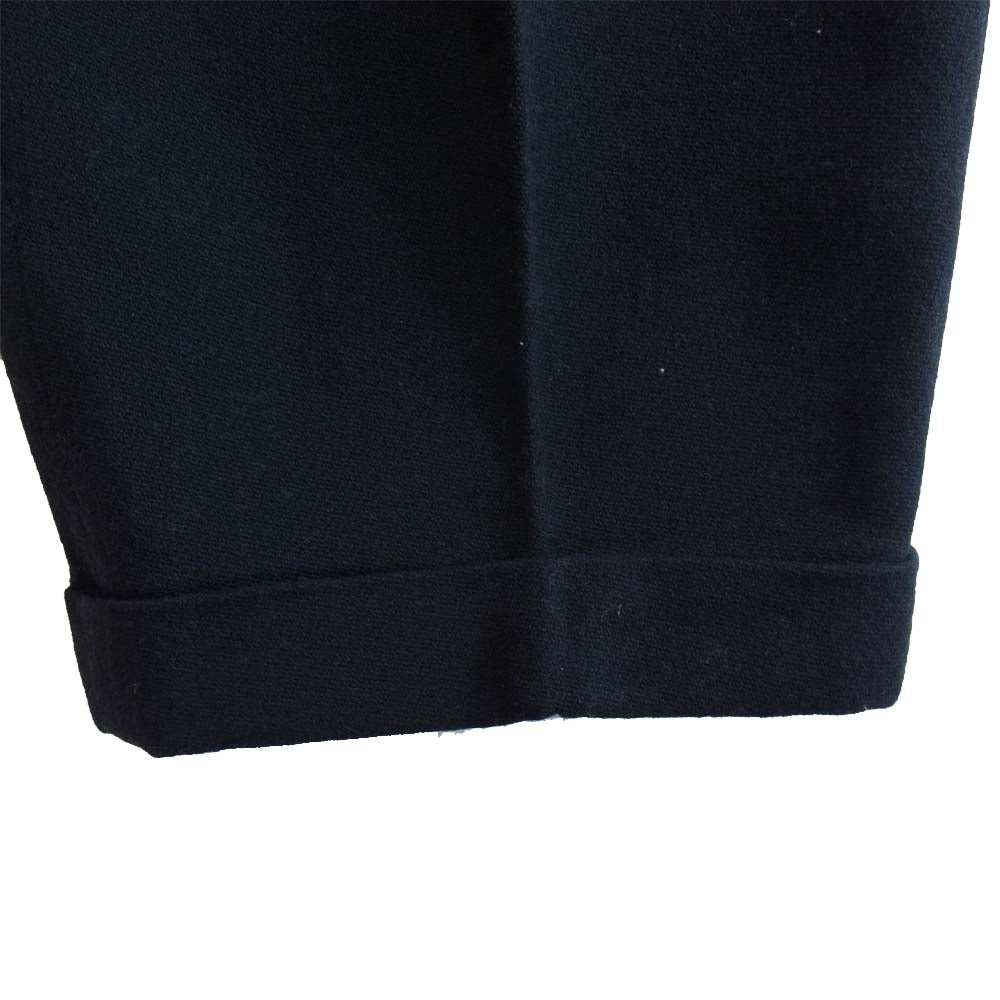 COMME des GARCONS HOMME コムデギャルソンオム HP-08022L ツータック ウール パンツ ブラック系 L【中古】