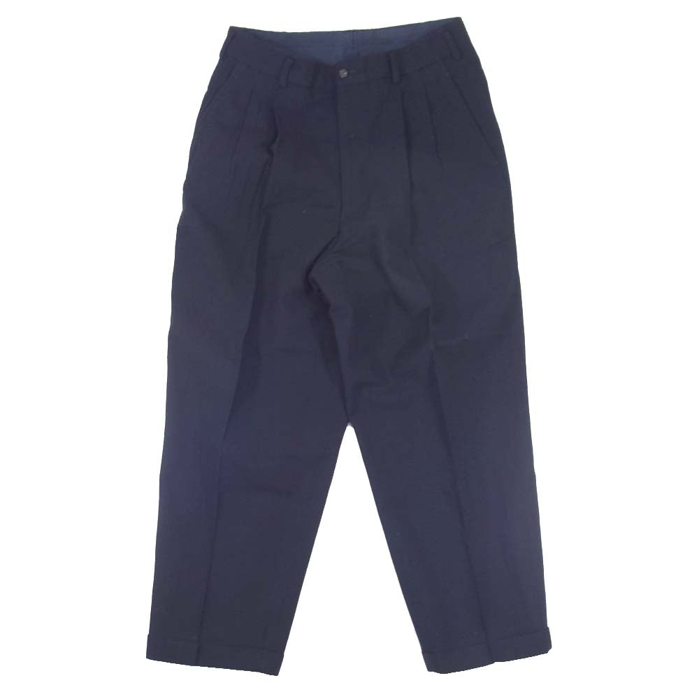 COMME des GARCONS HOMME コムデギャルソンオム ウール セット アップ ネイビー系 M【中古】