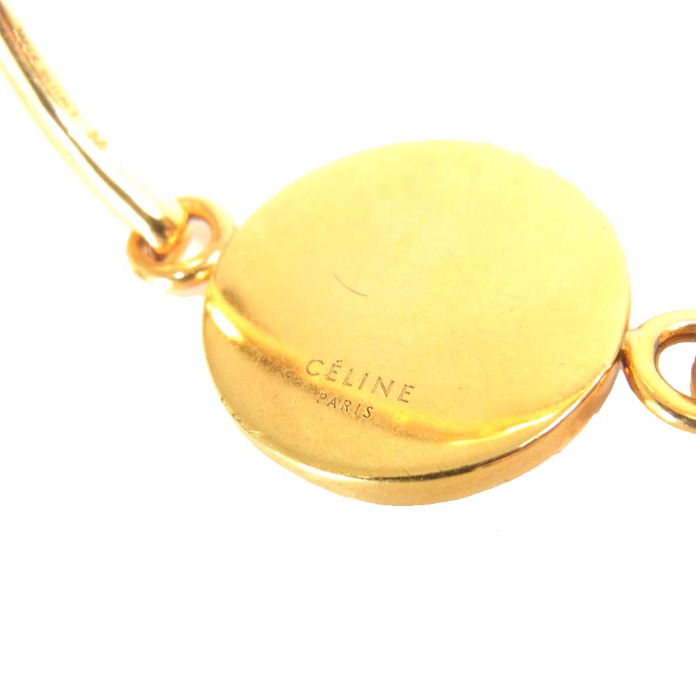 CELINE セリーヌ コイン ブレスレット ゴールド系【中古】