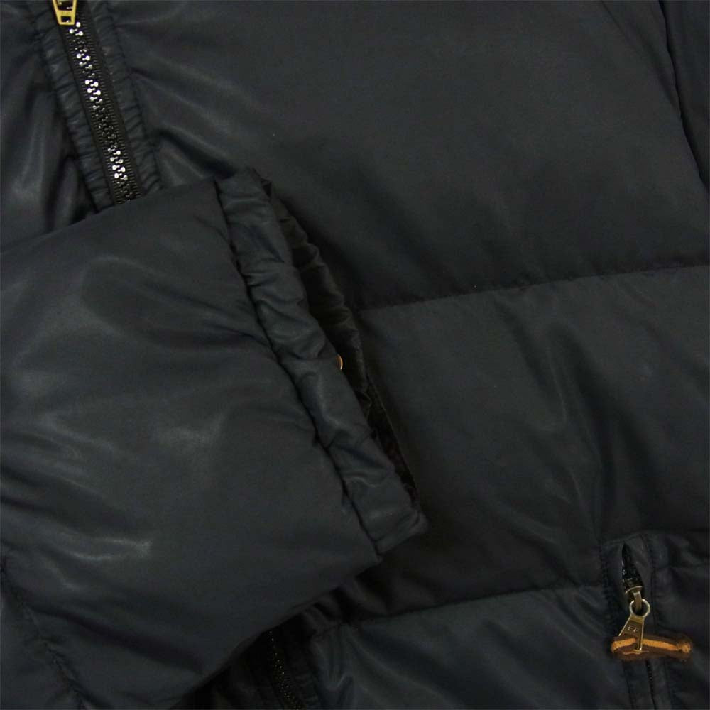 MONCLER モンクレール 国内正規品 茶タグ ダウンジャケット ナイロン スロバキア製 ダークネイビー系 2【中古】