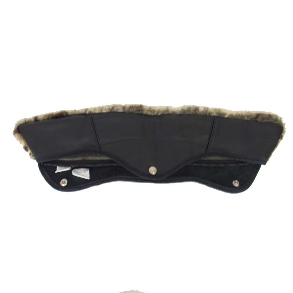 schott ショット 7066 618M COLLAR FOR 付け襟 ボア ブラウン系【美品】【中古】