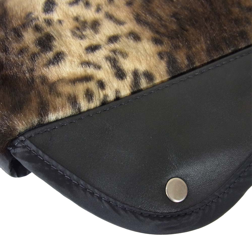 schott ショット 7066 618M COLLAR FOR 付け襟 ボア ブラウン系【美品】【中古】