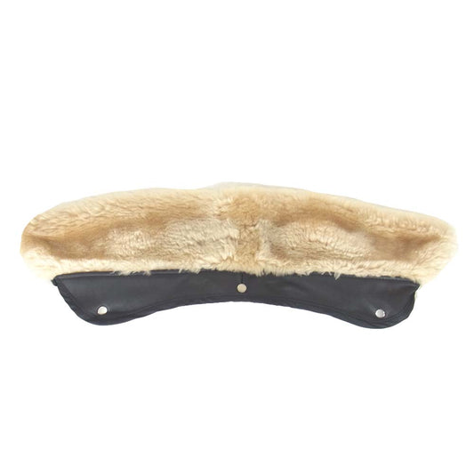 schott ショット 7066 618M COLLAR FOR 付け襟 ボア ベージュ系【美品】【中古】