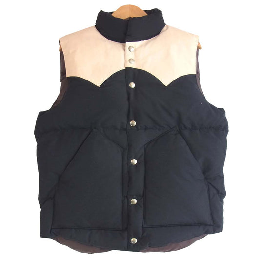 JELADO ジェラード JP23511 Wiseman Vest ワイズマン ベスト ベージュ×黒 S【極上美品】【中古】