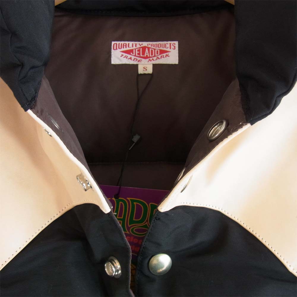 JELADO ジェラード JP23511 Wiseman Vest ワイズマン ベスト ベージュ×黒 S【極上美品】【中古】