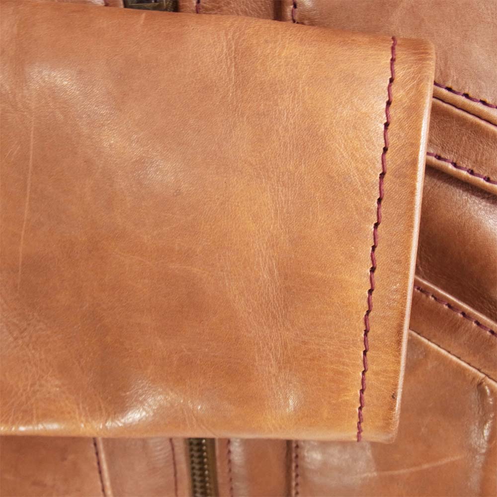 JELADO ジェラード ウィンチェスター レザー ジャケット ライトブラウン系【中古】