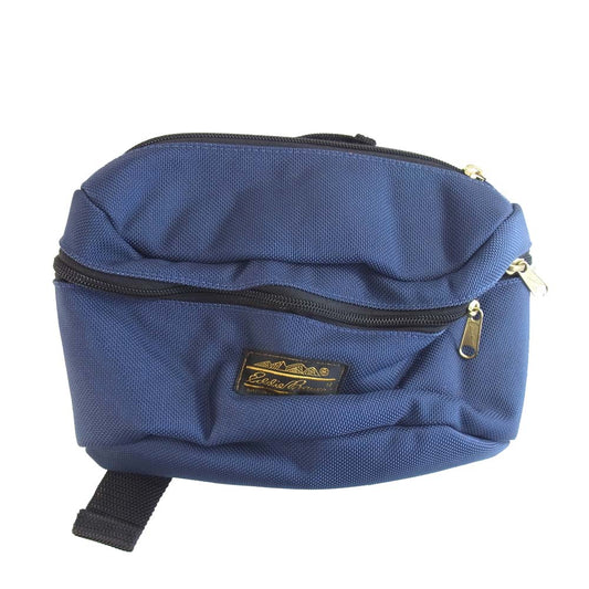 Eddie Bauer エディー・バウアー 8906 ファニーパック M ボディバッグ ネイビー系【新古品】【未使用】【中古】