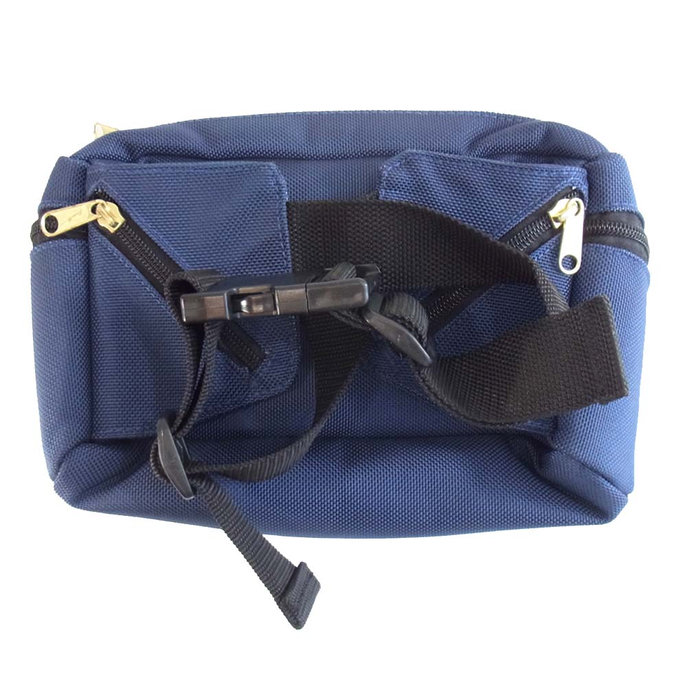 Eddie Bauer エディー・バウアー 8906 ファニーパック M ボディバッグ ネイビー系【新古品】【未使用】【中古】