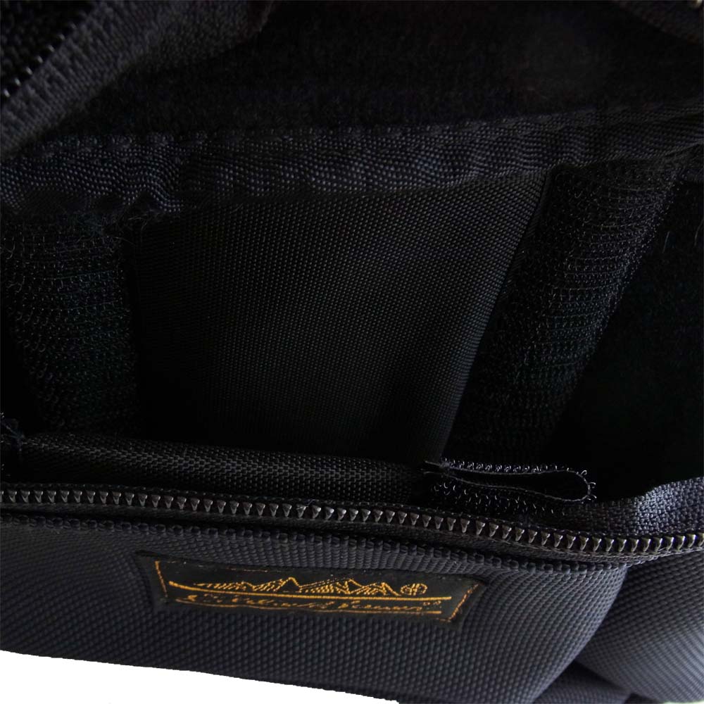 Eddie Bauer エディー・バウアー 8906 ファニーパック M ボディバッグ ブラック系【新古品】【未使用】【中古】
