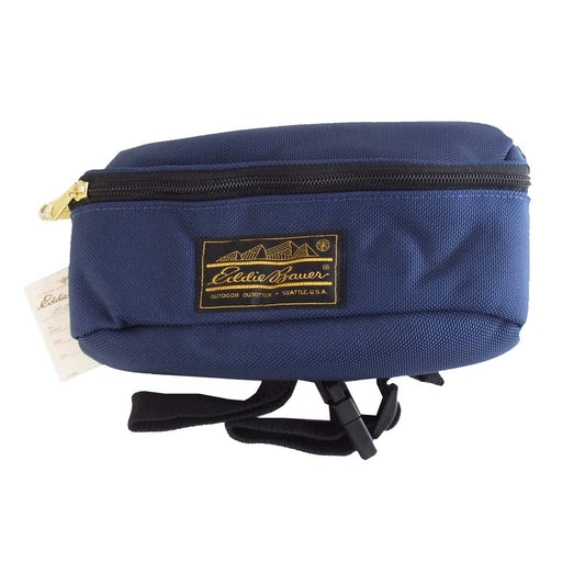 Eddie Bauer エディー・バウアー 3094 ファニーパック S バリスティックナイロン ボディバッグ ネイビー系【新古品】【未使用】【中古】