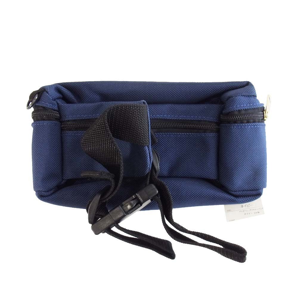 Eddie Bauer エディー・バウアー 3094 ファニーパック S バリスティックナイロン ボディバッグ ネイビー系【新古品】【未使用】【中古】