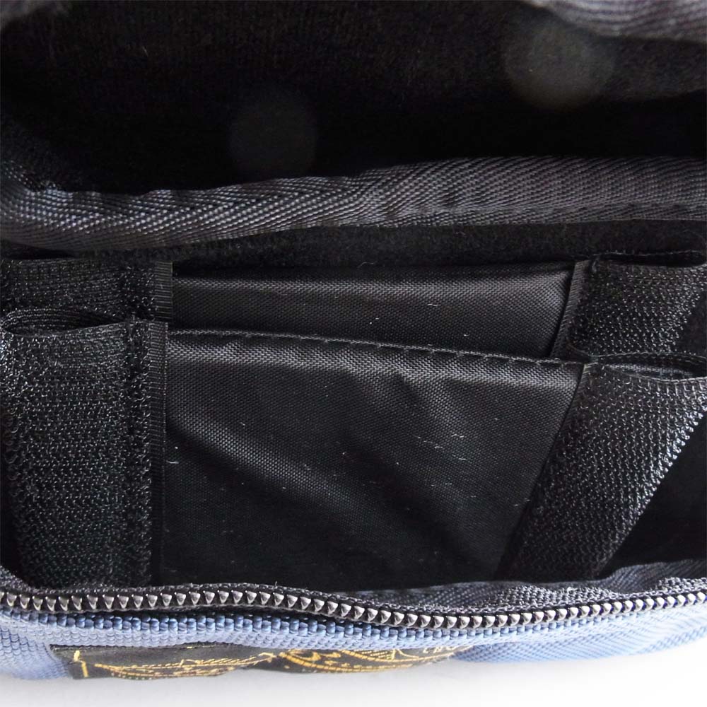 Eddie Bauer エディー・バウアー 3094 ファニーパック S バリスティックナイロン ボディバッグ ネイビー系【新古品】【未使用】【中古】