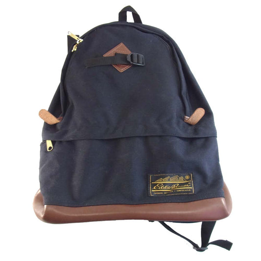 Eddie Bauer エディー・バウアー 8708 セブンマイルズバッグ 1000デニール コーデュラナイロン バックパック ブラック系【中古】