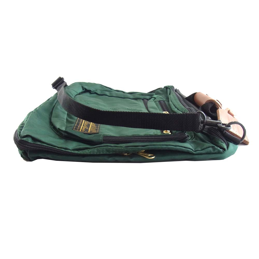 Eddie Bauer エディー・バウアー 6040 3way 420 デニールアイガー バッグ グリーン系【新古品】【未使用】【中古】