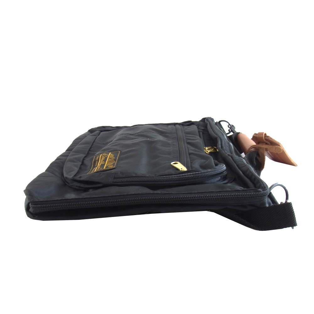 Eddie Bauer エディー・バウアー 6040 3way 420 デニールアイガー バッグ ブラック系【新古品】【未使用】【中古】