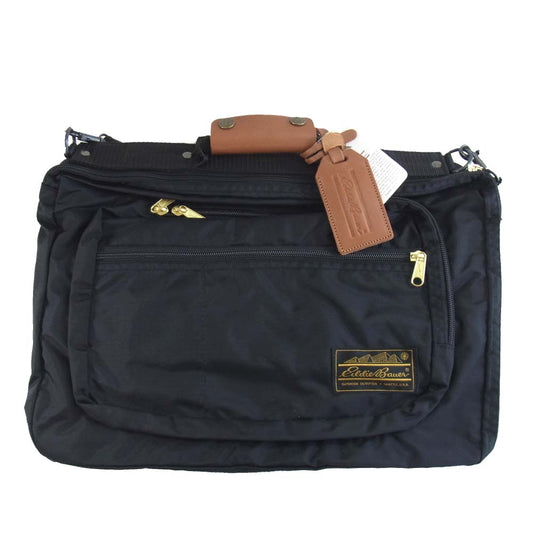 Eddie Bauer エディー・バウアー 6040 3way 420 デニールアイガー バッグ ブラック系【新古品】【未使用】【中古】