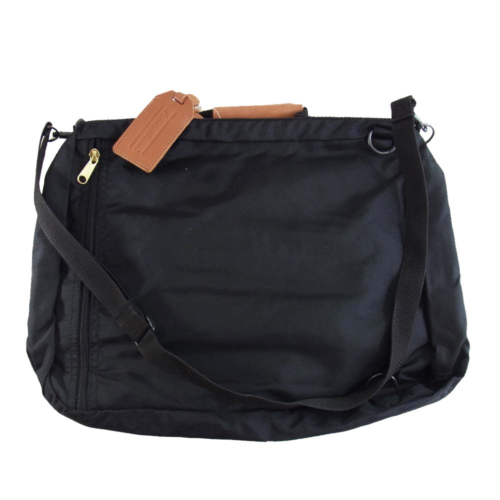 Eddie Bauer エディー・バウアー 6040 3way 420 デニールアイガー バッグ ブラック系【新古品】【未使用】【中古】