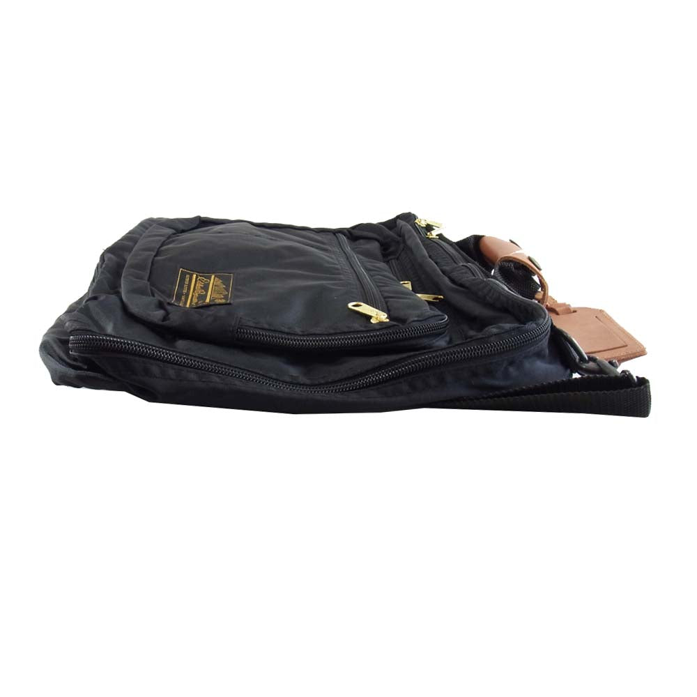 Eddie Bauer エディー・バウアー 6040 3way 420 デニールアイガー バッグ ブラック系【新古品】【未使用】【中古】