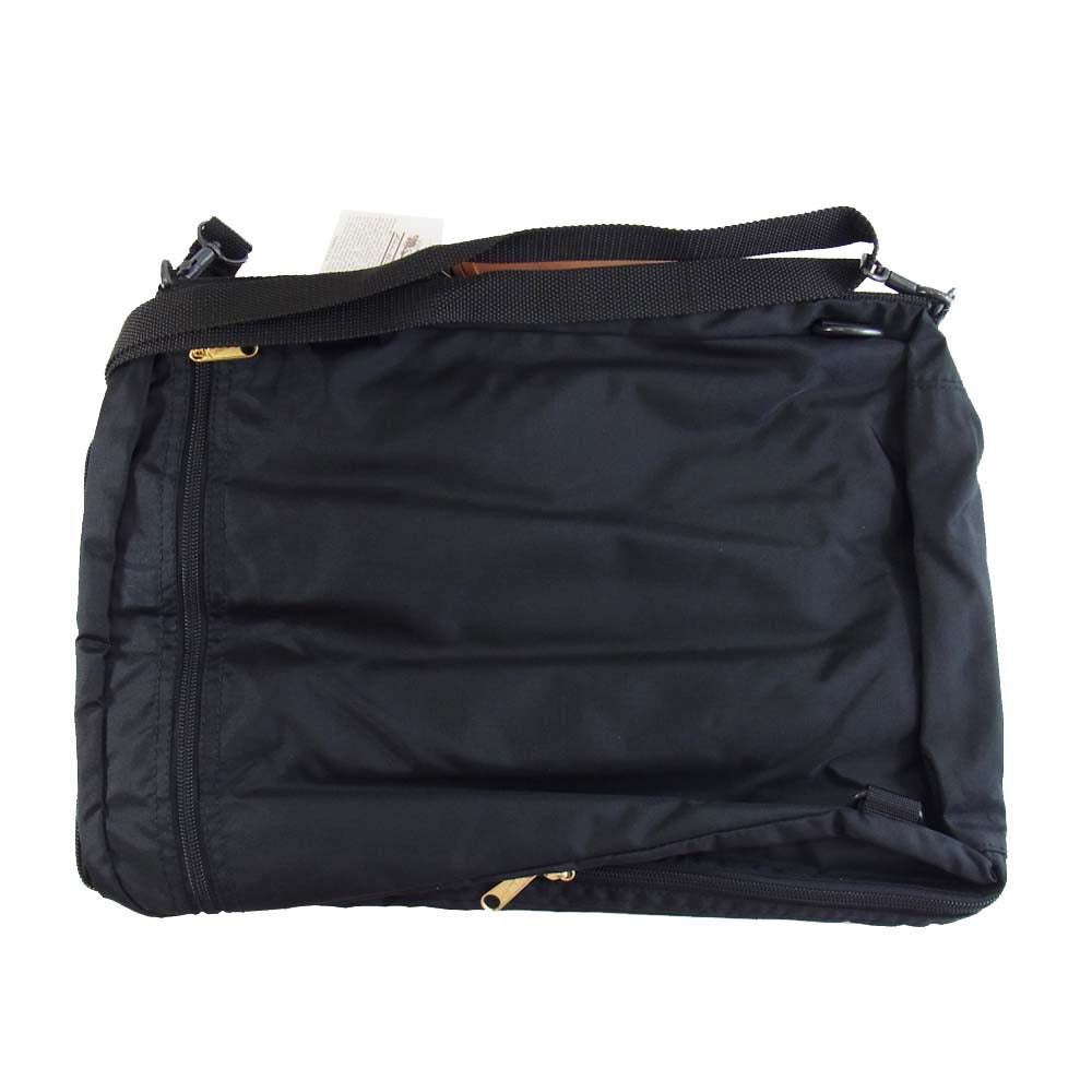 Eddie Bauer エディー・バウアー 6040 3way 420 デニールアイガー バッグ ブラック系【新古品】【未使用】【中古】