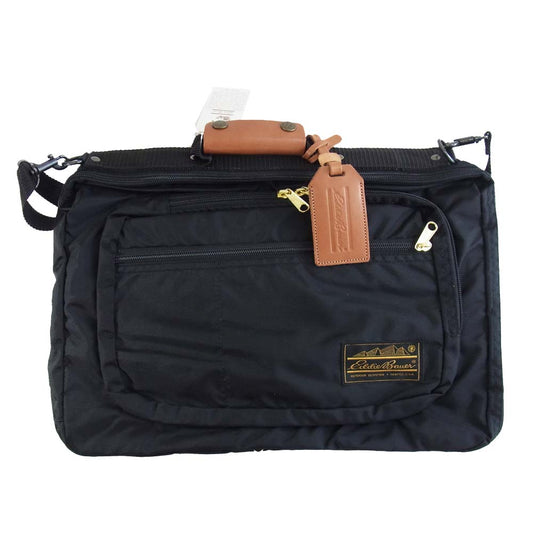 Eddie Bauer エディー・バウアー 6040 3way 420 デニールアイガー バッグ ブラック系【新古品】【未使用】【中古】