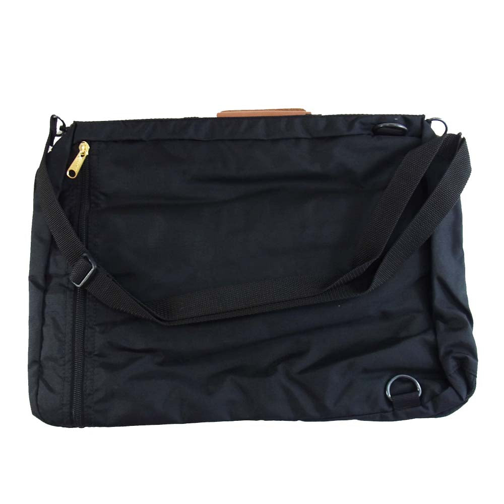 Eddie Bauer エディー・バウアー 6040 3way 420 デニールアイガー バッグ ブラック系【新古品】【未使用】【中古】