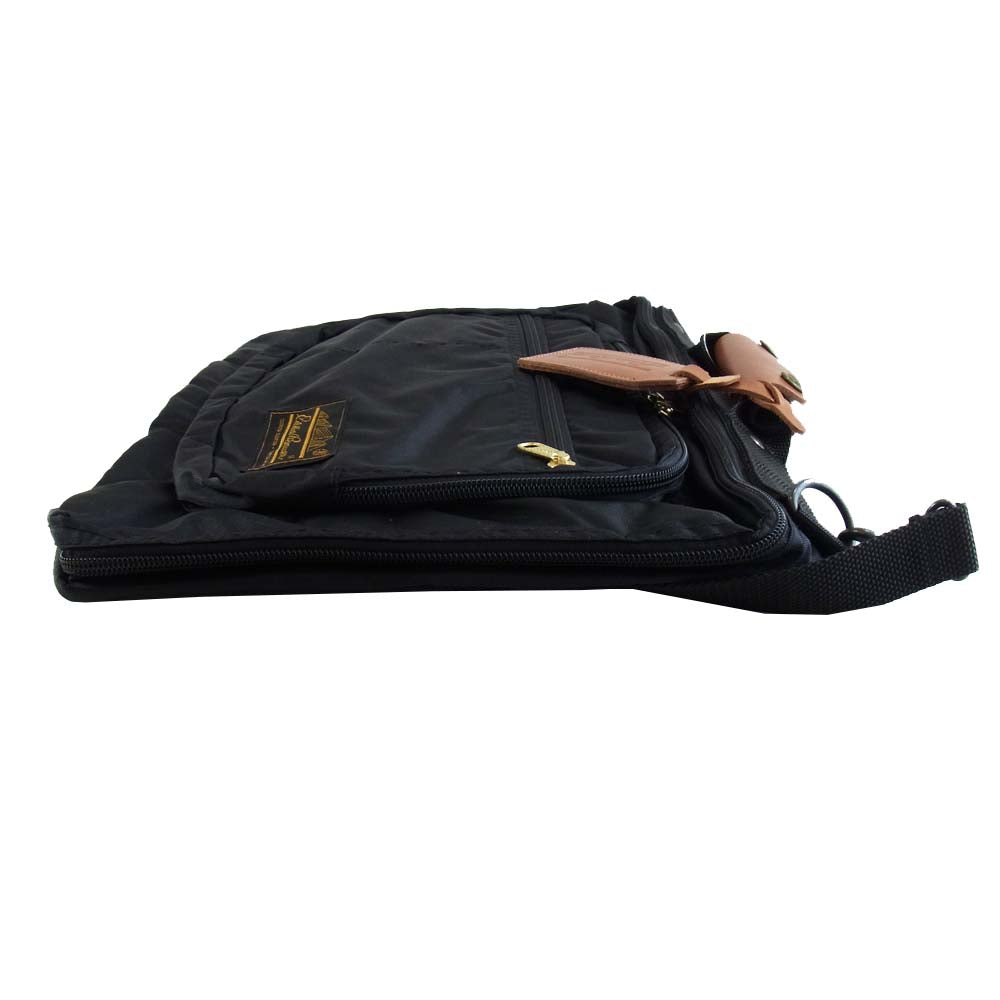Eddie Bauer エディー・バウアー 6040 3way 420 デニールアイガー バッグ ブラック系【新古品】【未使用】【中古】