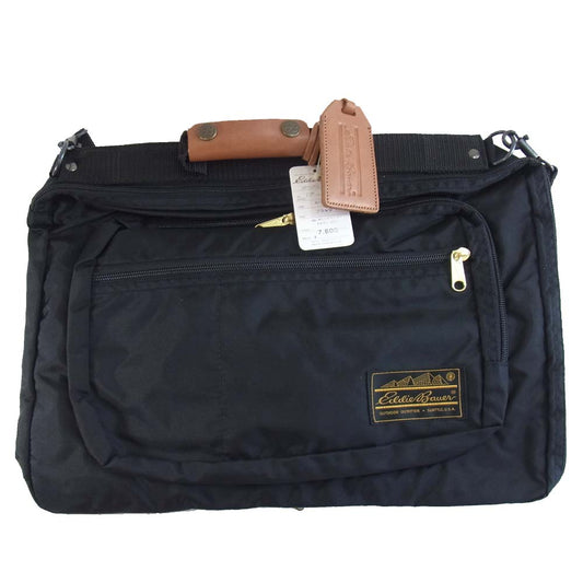 Eddie Bauer エディー・バウアー 6040 3way 420 デニールアイガー バッグ ブラック系【新古品】【未使用】【中古】