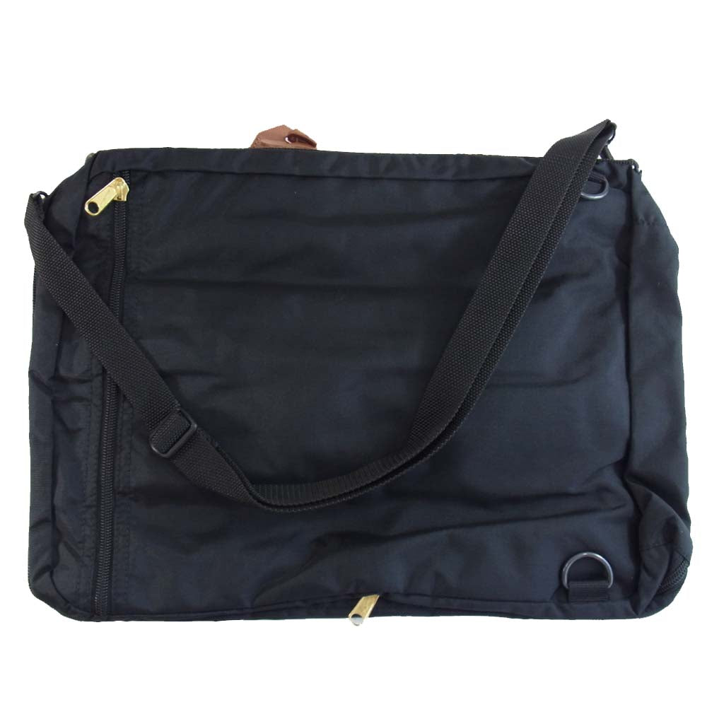 Eddie Bauer エディー・バウアー 6040 3way 420 デニールアイガー バッグ ブラック系【新古品】【未使用】【中古】