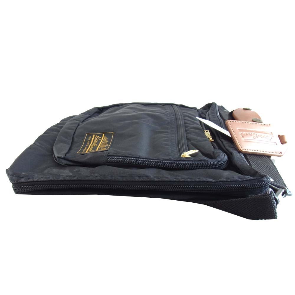 Eddie Bauer エディー・バウアー 6040 3way 420 デニールアイガー バッグ ブラック系【新古品】【未使用】【中古】