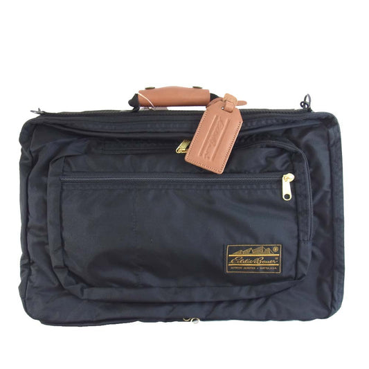 Eddie Bauer エディー・バウアー 6040 3way 420 デニールアイガー バッグ ブラック系【新古品】【未使用】【中古】