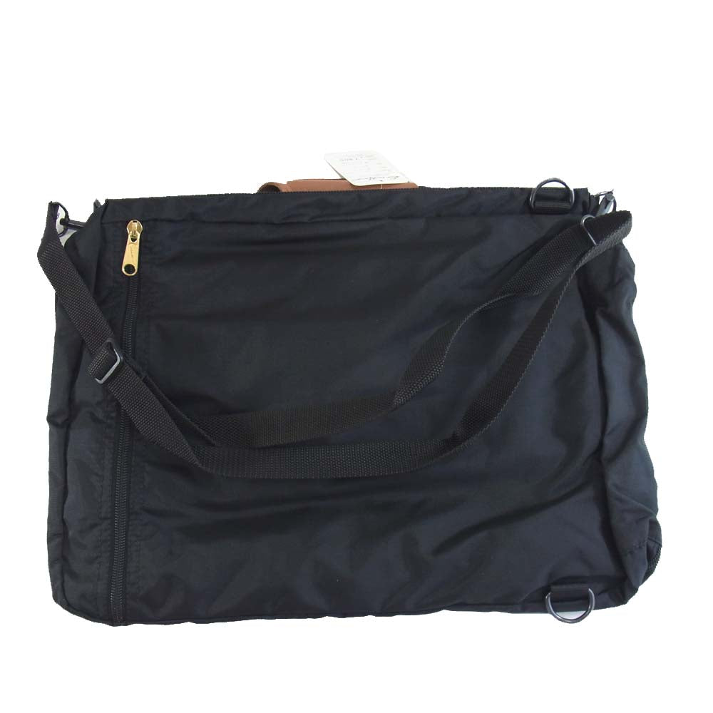 Eddie Bauer エディー・バウアー 6040 3way 420 デニールアイガー バッグ ブラック系【新古品】【未使用】【中古】