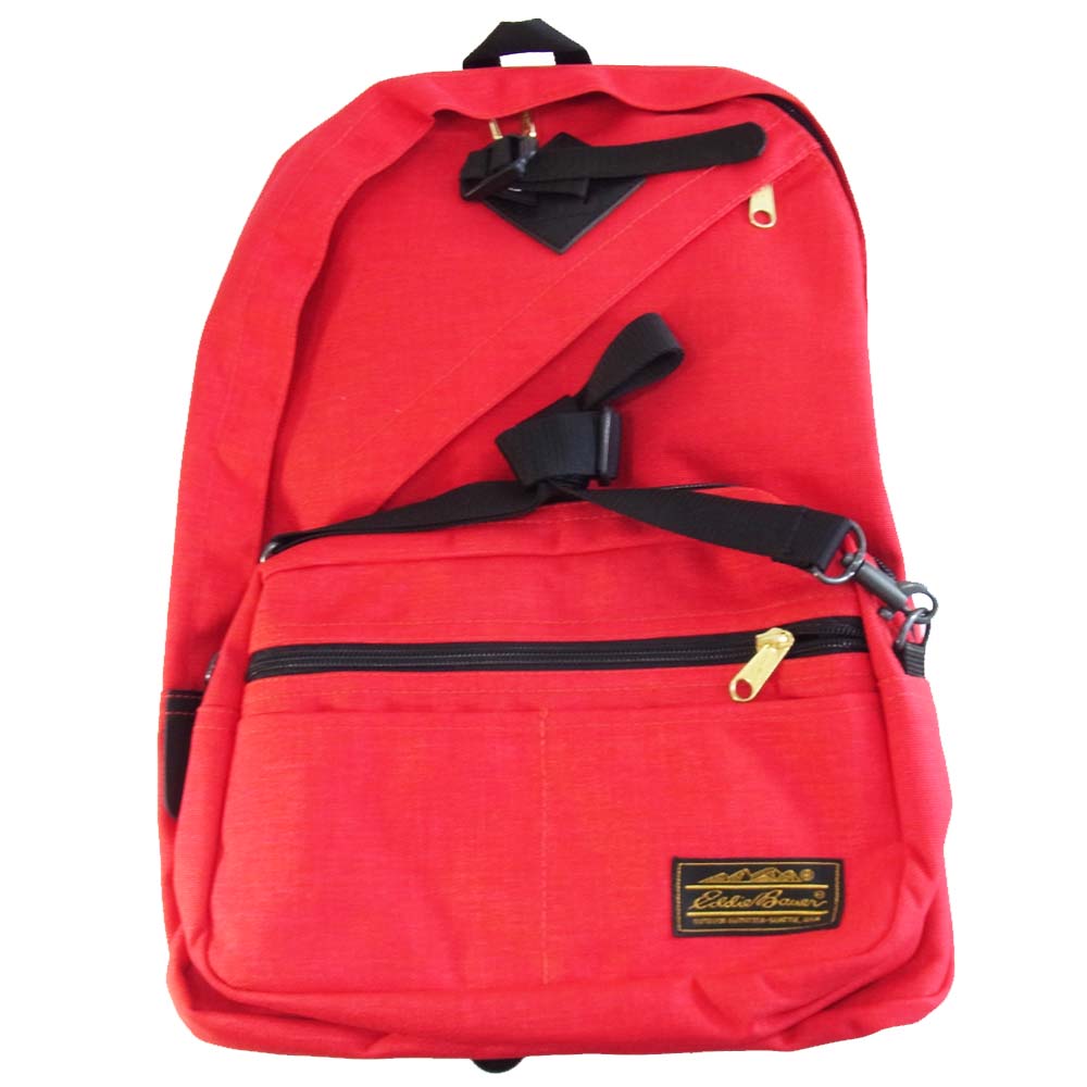 Eddie Bauer エディー・バウアー 6030 1000デニール コーデュラナイロン セパレート デイパック レッド系【新古品】【未使用】【中古】