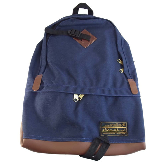 Eddie Bauer エディー・バウアー 8708 セブンマイルズバッグ 1000デニール コーデュラナイロン バックパック ネイビー系【新古品】【未使用】【中古】