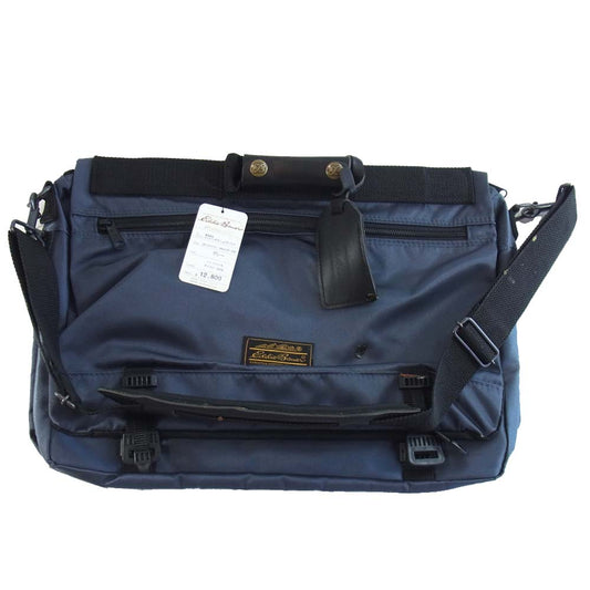 Eddie Bauer エディー・バウアー 8904 ハードツイルナイロン エクスパンダブル ショルダーバッグ グレー系【美品】【中古】