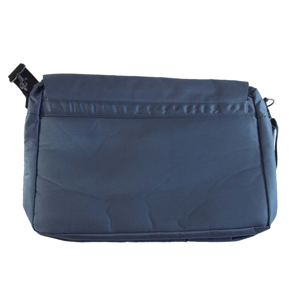 Eddie Bauer エディー・バウアー 8904 ハードツイルナイロン エクスパンダブル ショルダーバッグ グレー系【美品】【中古】