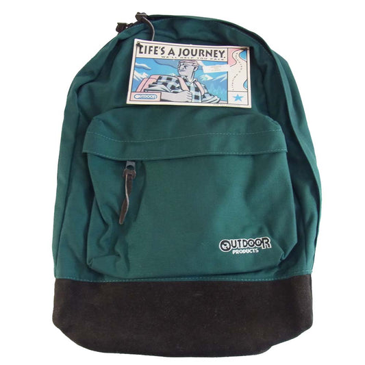 OUTDOOR アウトドア USA製 デイパック バックパック グリーン系【新古品】【未使用】【中古】