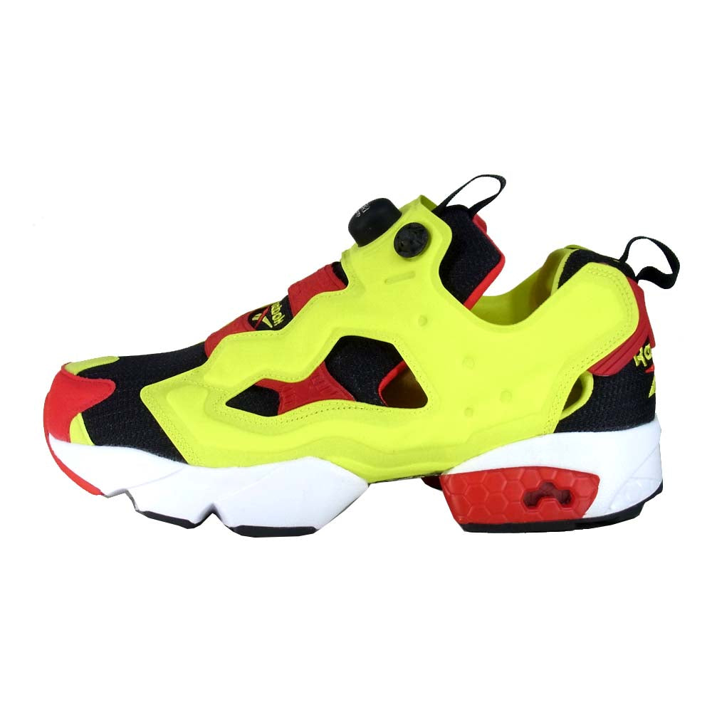 Reebok リーボック V47514 InstaPump Fury Original Shoes インスタポンプ フューリー イエロー×ブラック系 US10【新古品】【未使用】【中古】