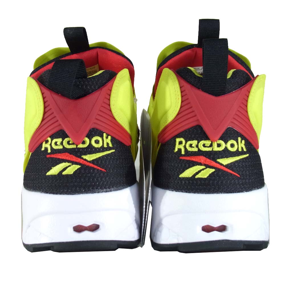 Reebok リーボック V47514 InstaPump Fury Original Shoes インスタポンプ フューリー イエロー×ブラック系 US10【新古品】【未使用】【中古】