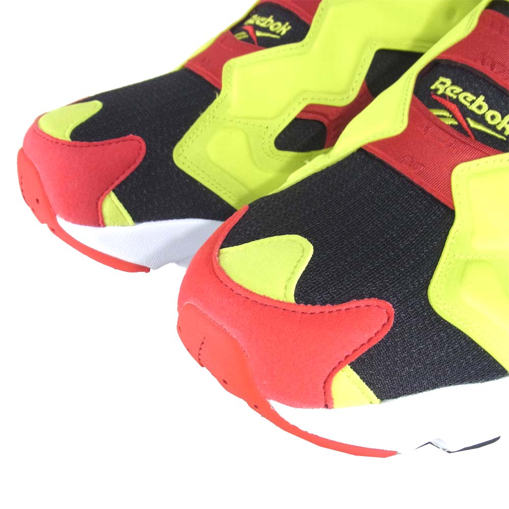 Reebok リーボック V47514 InstaPump Fury Original Shoes インスタポンプ フューリー イエロー×ブラック系 US10【新古品】【未使用】【中古】