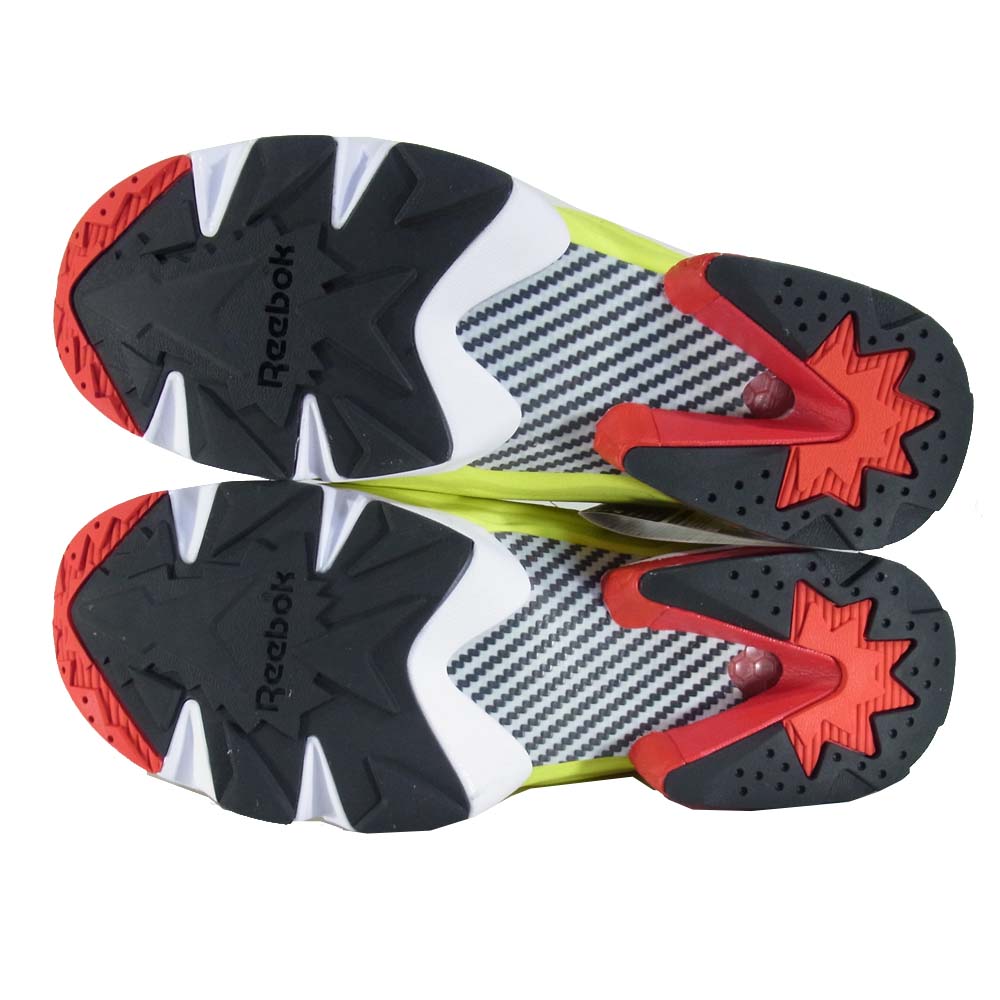 Reebok リーボック V47514 InstaPump Fury Original Shoes インスタポンプ フューリー イエロー×ブラック系 US10【新古品】【未使用】【中古】